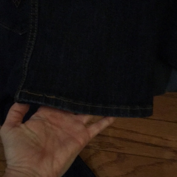 Levi dark rinse boot cut jeans!SOLD! - Picture 5 of 5